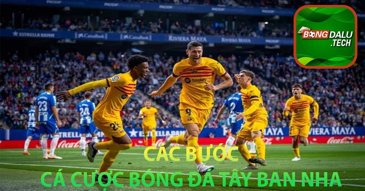 Các bước cá cược bóng đá Tây Ban Nha